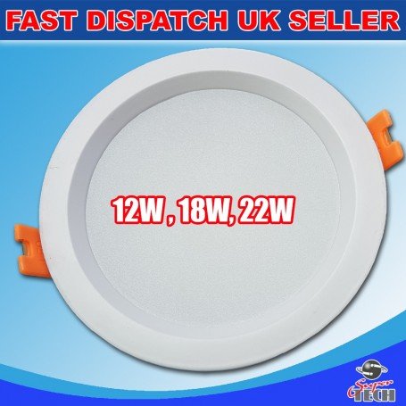 3W 7W 12W 18W 22W 30W LED Recessed  Downlight Backlite LED Panels