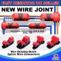 I type 1 pin non peeled wire joint, A new way connection,safer and faster