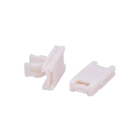 10mm 2 pins strip to strip joint connector with solid lock design for led strip