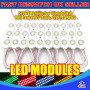 20 x 3 LED Cool White 5730 SMD Injection Module With Lense  IP65 LED Strip Light