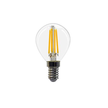 4W E14/SES Candle Filament LED Light Bulbs Warm White 2700K CLEAR