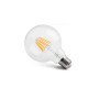 G95 8W E27 Bulb 2700k Clear 800lm Beam Angle 360 Degree 220V