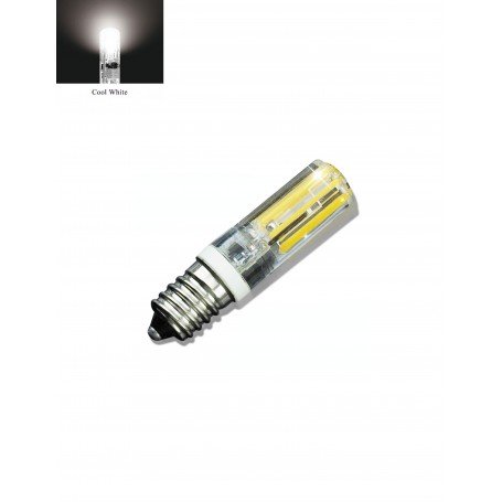 E14 LED AC230V 5W LED Lamp COB Spotlight Bulb Light Chandelier Candle Crystal Silicone Replace Halogen