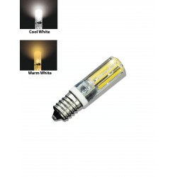 E14 LED AC230V 5W LED Lamp COB Spotlight Bulb Light Chandelier Candle Crystal Silicone Replace Halogen