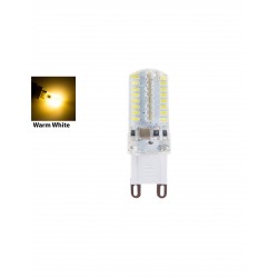 G9 LED AC230V 5W LED Lamp COB Spotlight Bulb Light Chandelier Candle Crystal Silicone Replace Halogen