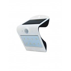 1.5 Solar Wall LED Light White, 200LM 3.7V/1200mA Battery