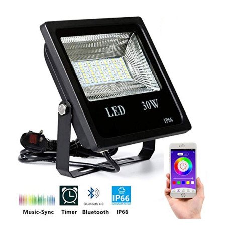 30W Bluetooth RGB LED Flood Light