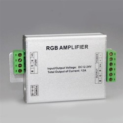 DC12-24V 12 A LED RGB Signal Amplifier for SMD 5050 3528 LED