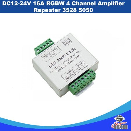 DC12-24V 12 A LED RGB Signal Amplifier for SMD 5050 3528 LED