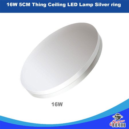 12W-16W 5cm Thin LED Ceiling Lamp 6000K, AC110-240 V