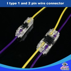 10 x I type 1 and 2 non peeled wire joint 18-22 AWG, A New Way of Making wire connection safer and faster