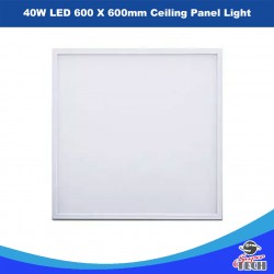 10x40W 595 x 595 x 25mm Backlit LED Recessed Ceiling PanelLight