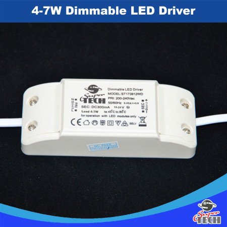 4-7W and 8-12W Dimmable LED Driver