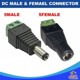 10 X DC MALE/FEMALE CONNECTORS