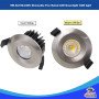 8W AC180-240V Dimmable Fire Rated LED Downlight COB light Warm White/Cool White