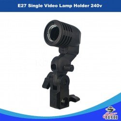 E27 Single Video Lamp Holder 240v