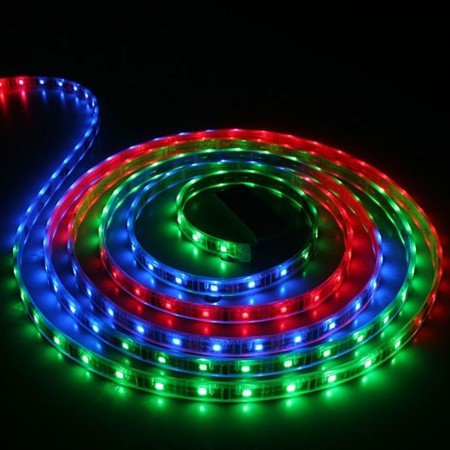 220 V 5050 RGB 60 LED/M, 10 MM PCB RGB Strip light with Accessories