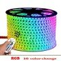 220 V 5050 RGB 60 LED/M, 10 MM PCB RGB Strip light with Accessories