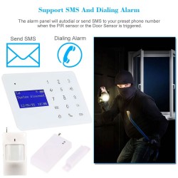 GSM Home Business burglar Alarm System Phone App Control