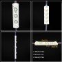 1.5W 5050 SMD 3 LED Module Lamp LED Strips String Light IP65 DC 12V