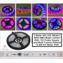 5M 2811 5050 SMD RGB LED STRIP LIGHT 60 led/m 24 KEY REMOTE FULL KIT WITH POWER SUPPLY