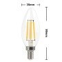 4W-E14-SES-Candle-Filament-LED-Light-Bulbs-Cool-White-6000K-CLEAR