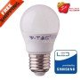 Pack of 10 7W VTAC E27 G45 Golf Led Bulb Lamp Bulb with Samsung Chip 6400K 600Lm