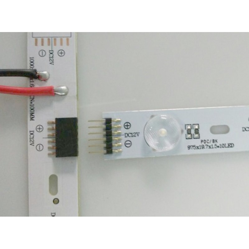 10 x 12V Diffuser LED module rigid bar optical lens light for