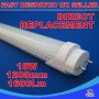 9W T8 600mm LED TUBE LIGHT, COOL WHITE LAMP - TRADITIONAL FLORESCENT DIRECT REPLACEMENT