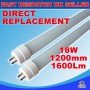 9W T8 600mm LED TUBE LIGHT, COOL WHITE LAMP - TRADITIONAL FLORESCENT DIRECT REPLACEMENT