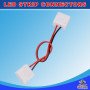 10mm 2 pins strip to strip with 15cm wire IP20 snap led strip connector