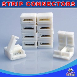 10mm 4 pin RGB LED strip to strip joint connector for IP54 IP65