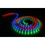 5 Meter RGB Roll LED Strip 5050 IP65, 24 Key Remote Controller, 5A/12V UK Plug Power Supply